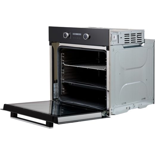 Miele ACTIVE Built In Electric Single Oven - Stainless Steel look - Door open